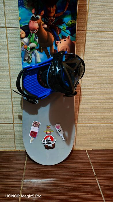 Placa snowboard Burton 130 cm -legaturi boots