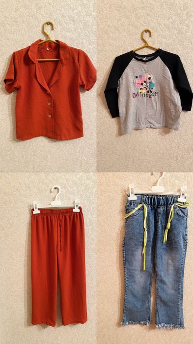 Продам полный пакет вещей на девочку