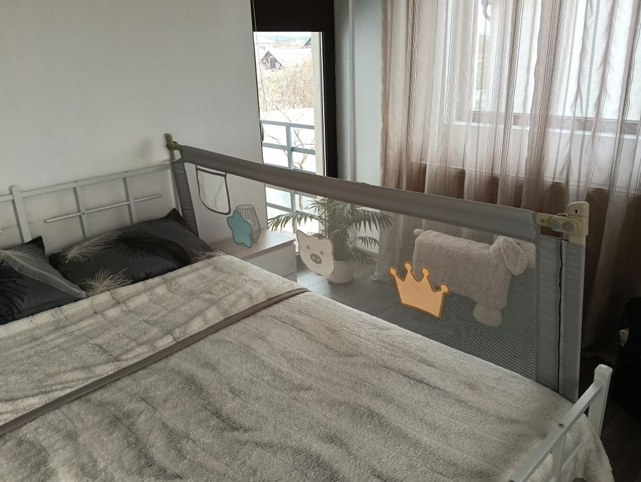 Protecție laterală pat 200x68