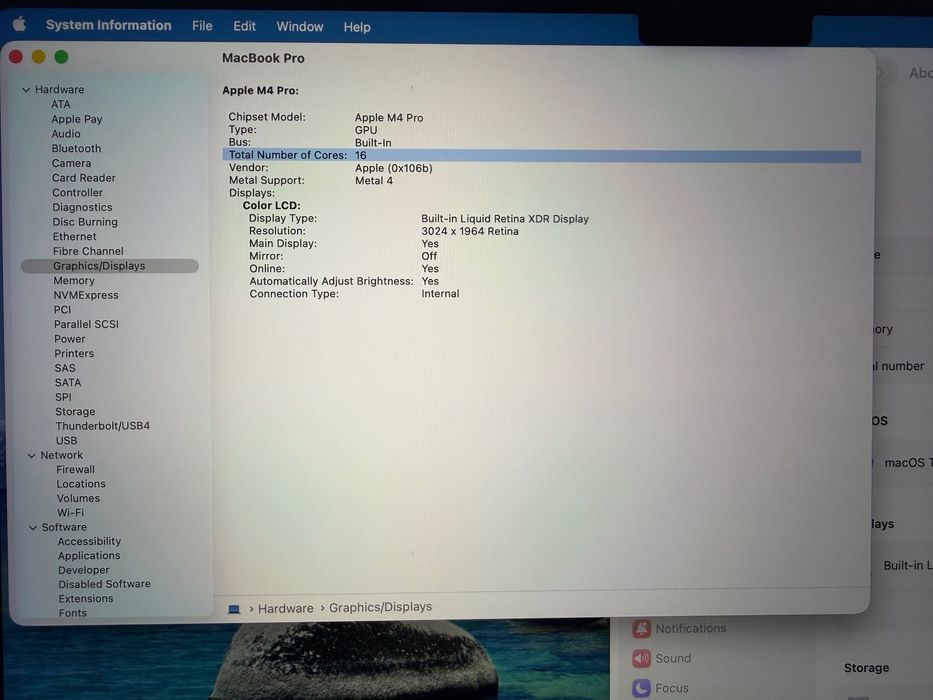 MacBook Pro 14" M4 PRO Chip 14-CPU/ 20-GPU/ 48GB RAM/ 1TB SSD