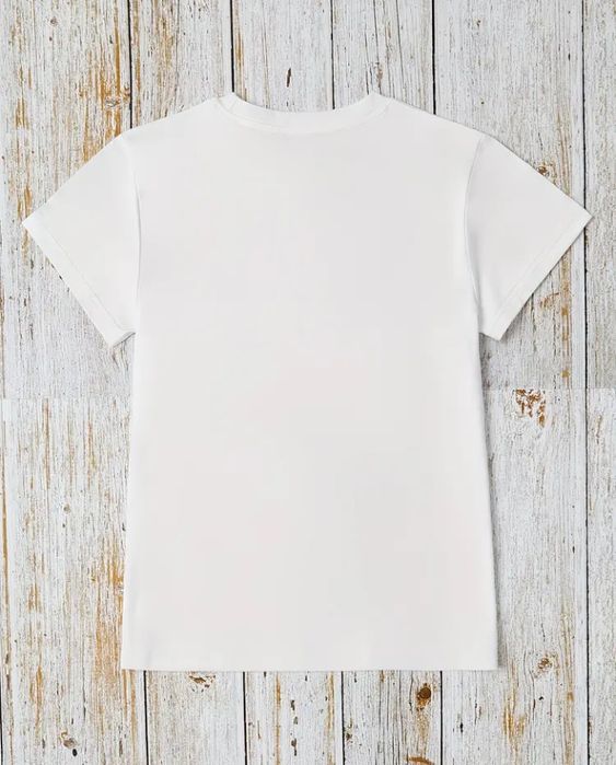 Тениска с графичен принт, изработена от 100% памук, с цветен абстракте