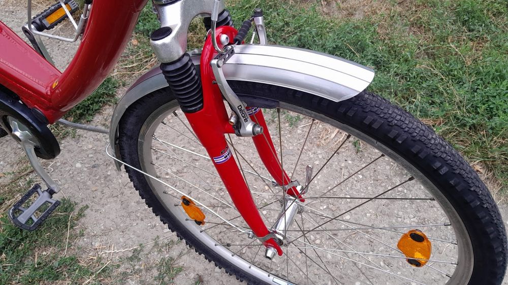 Bicicleta strada Trek, 26 inchi,cadru Aluminiu,M,7V Nexus, dubla susp.