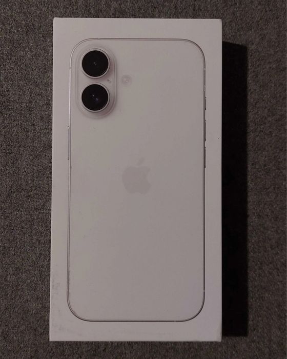 iPhone 16 - White, 256 GB Sigilat