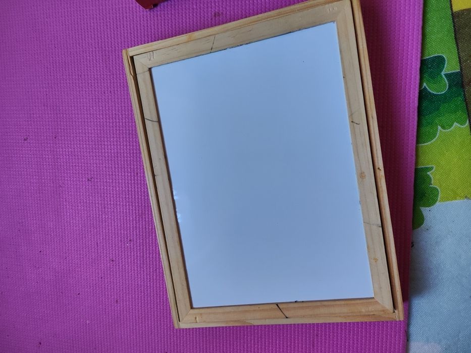 Дървен пъзел човешко тяло,кубчета и магнитна дъска