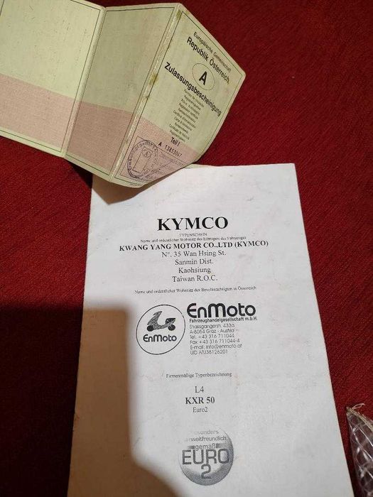 Vand ATV Kymco 50