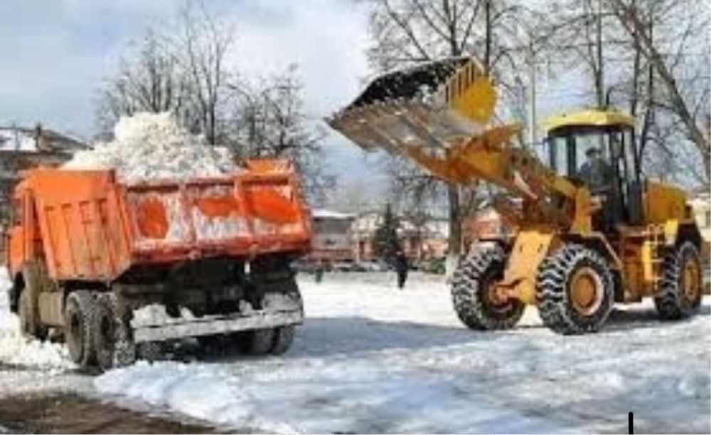 Услуги по уборке снега!!!