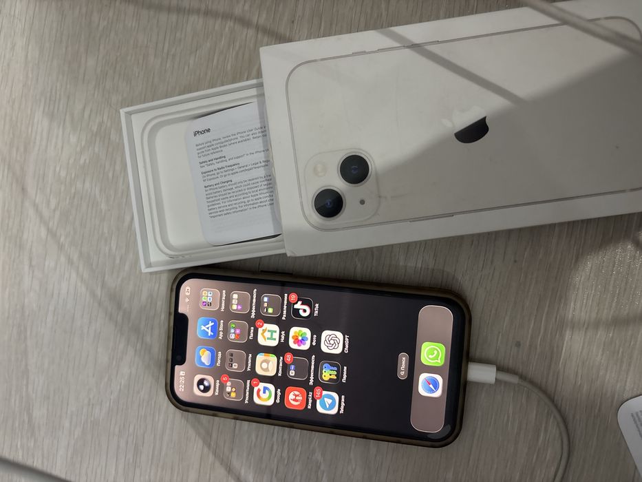 Айфон 13. 100% емкость аккумулятора