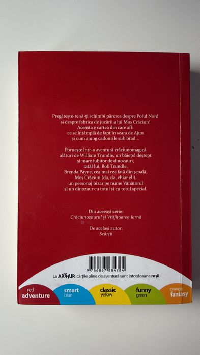 Crăciunozaurul – Tom Fletcher | carte copii stare excelentă