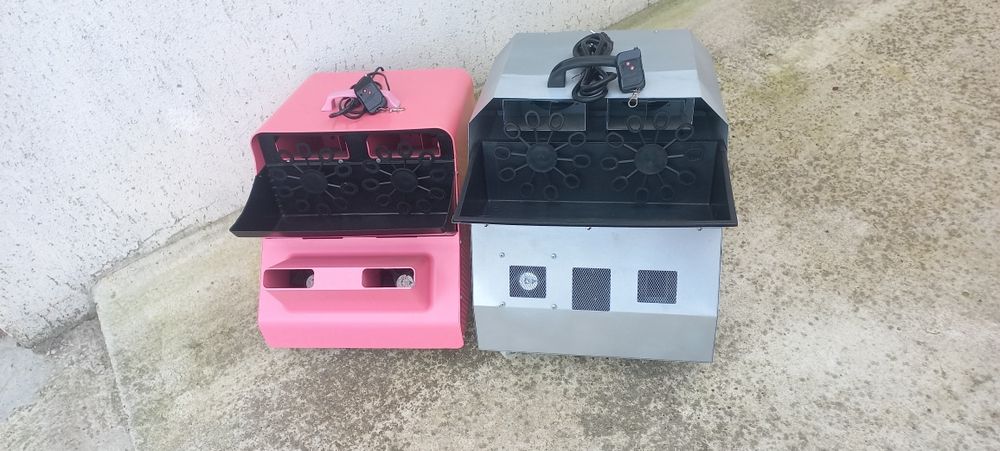 Mașină baloane dublă cu 2 palete, 300W cu telecomanda !