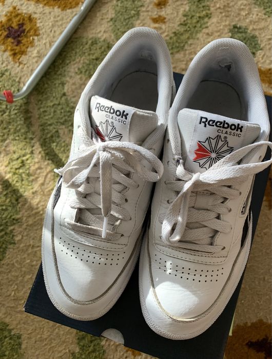 Естествена кожа маратонки Reebok Sprandi