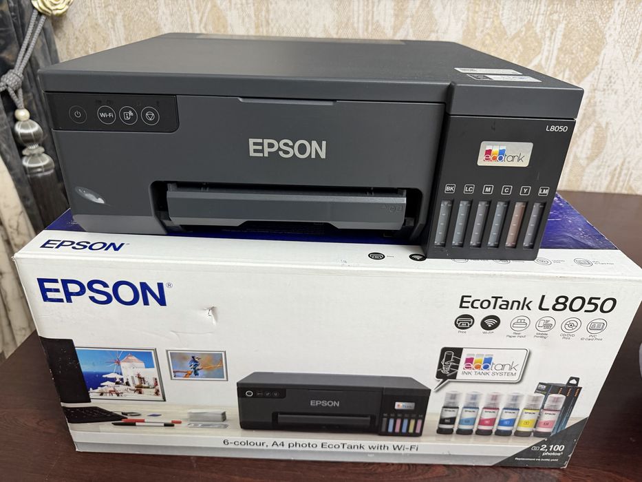 Принтер Epson L8050 цветной принтер