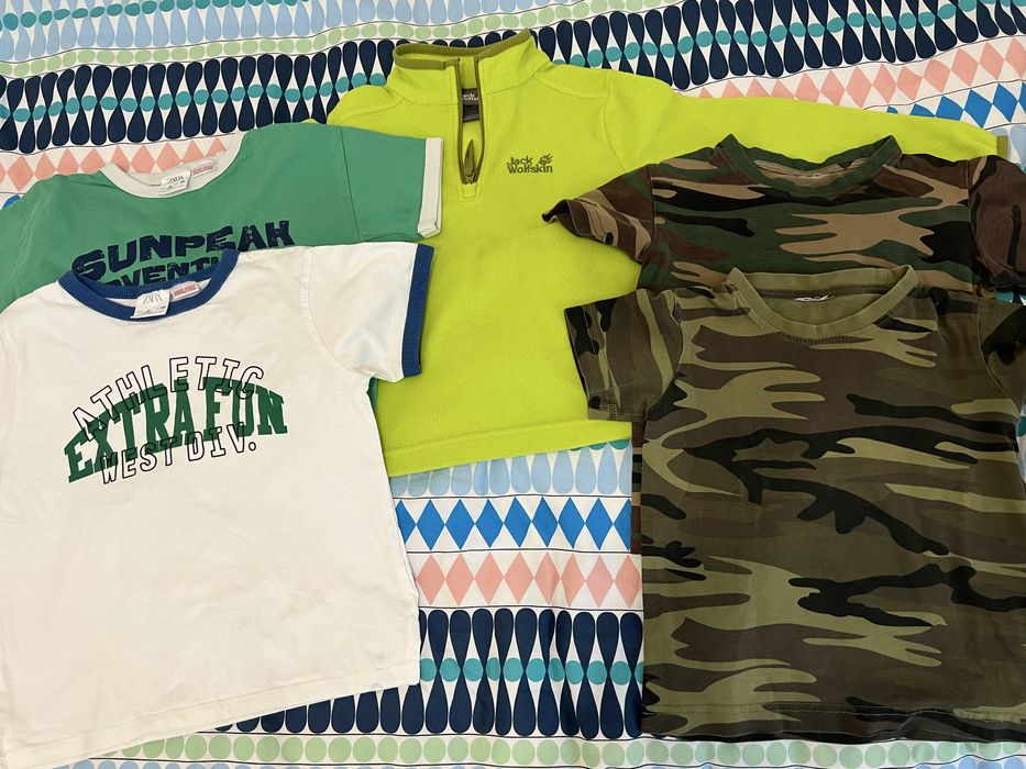 Lot bluza Jack wolfskin, tricouri Zara