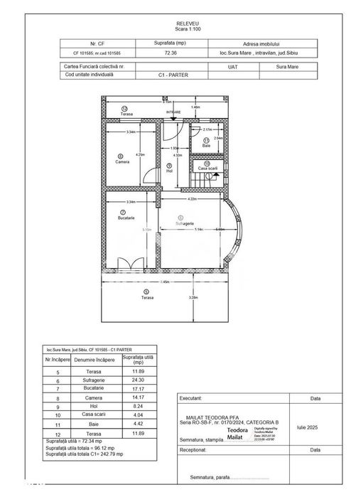Casa Individuala in Sura Mare 5 camere,