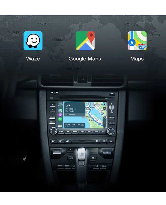 Porsche PCM 3.0/4.0 SYSTEM Безжичен Apple Carplay Android Auto MMI BOX