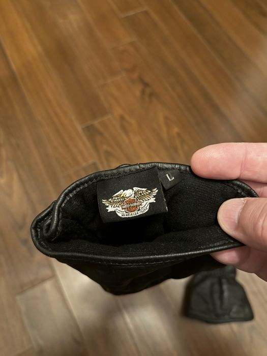 Manusi moto piele Harley Davidson marimea L