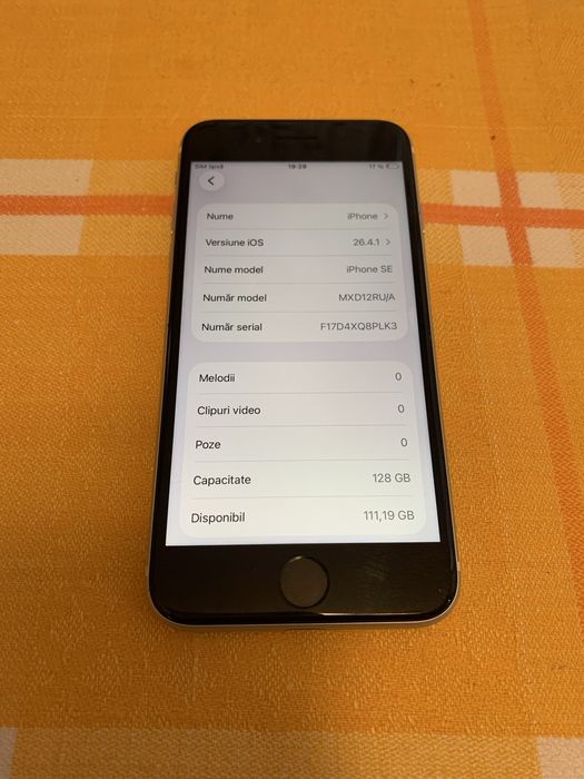 Iphone SE 2020 . Iphon se 2 baterie 86%