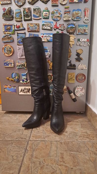 Cizme de piele Carini masura 36
