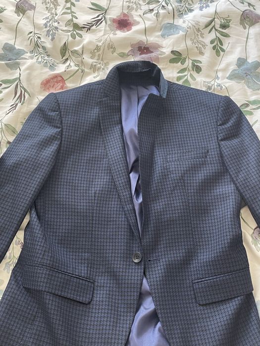 Sacou bărbătesc gri elegant – model clasic