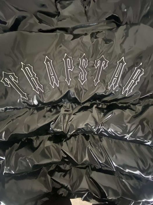 Geaca Trapstar Shiny Irongate Detachable Hooded Puffer Jacket