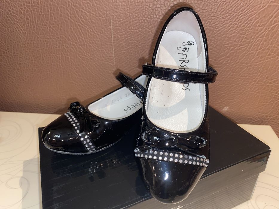 Туфли чёрные для девочки