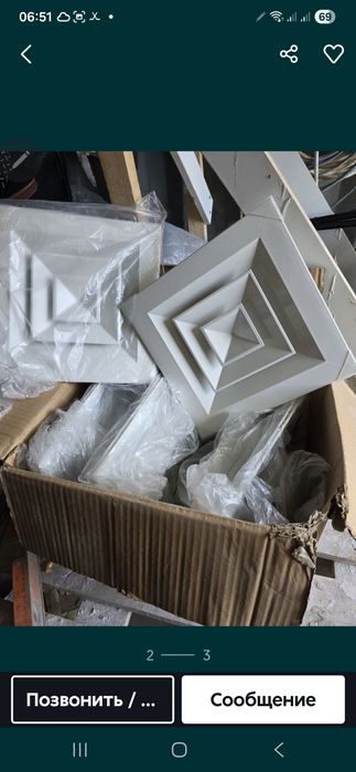 Решетки для вентиляции новые