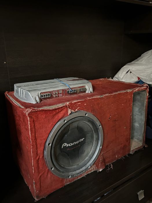 Буфер с усилителем(сабвуфер)