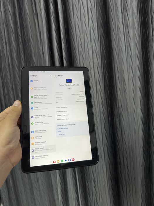 Vand tableta Samsung Tab Active4 Pro 5G 128gb