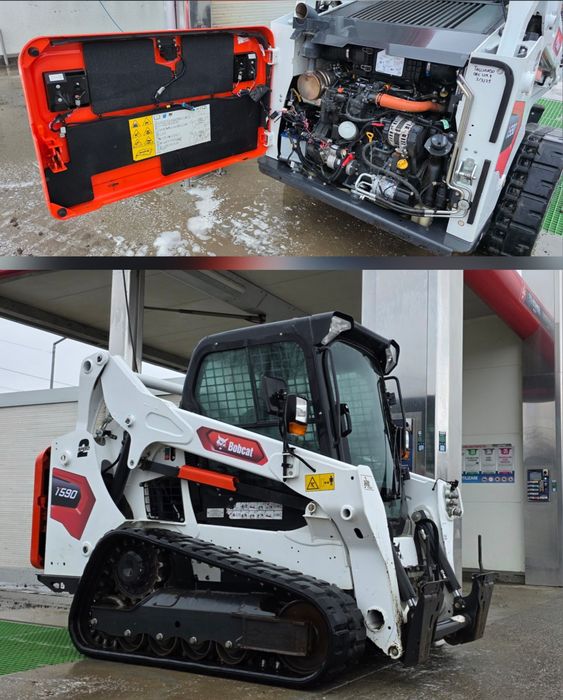 Cabină clima ușă miniincarcator Bobcat T590 mini încărcător