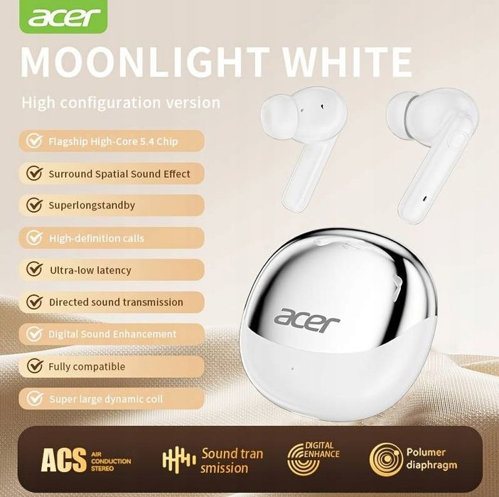 Продам наушники Acer