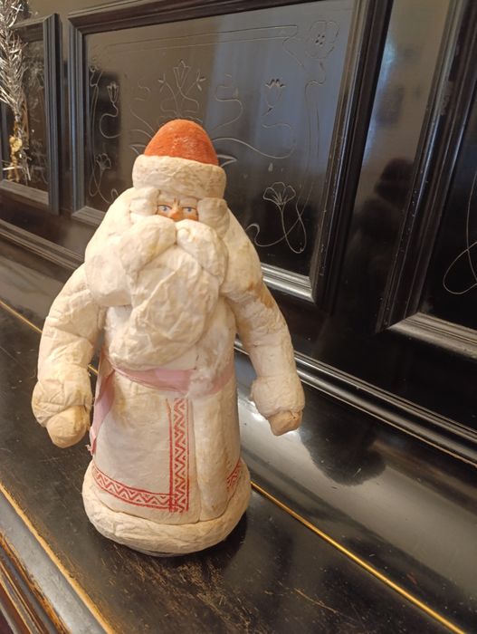 Старинный дед мороз из ваты