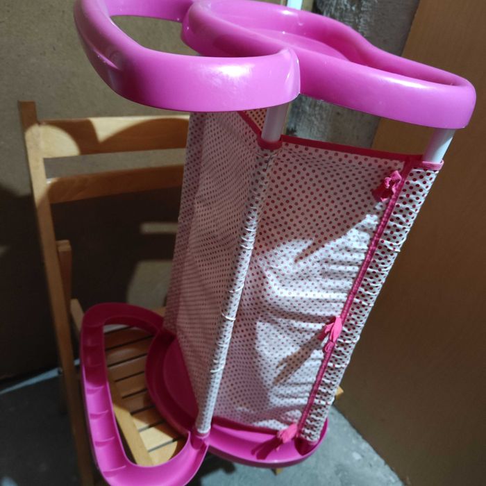 Детско кошче за кукли с подарък кукла