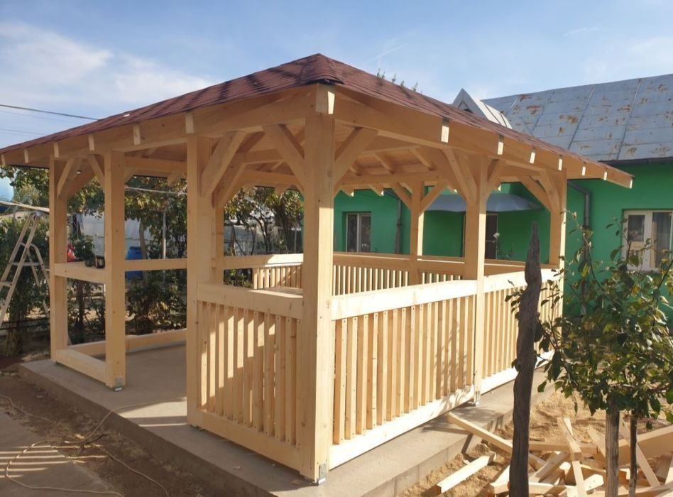 Construim foișoare și terase