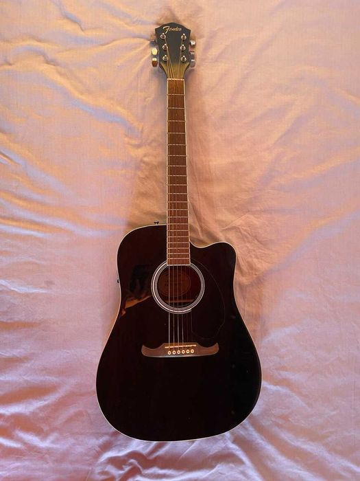 Fender FA-125 Dreadnought Електроакустична китара + Калъф + бонуси