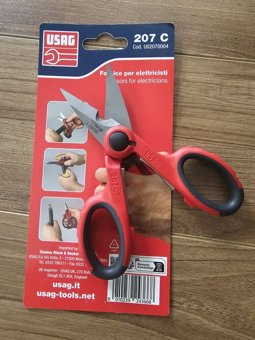 Foarfeca pentru electrician USAG