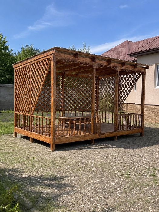 Беседка ручная работа