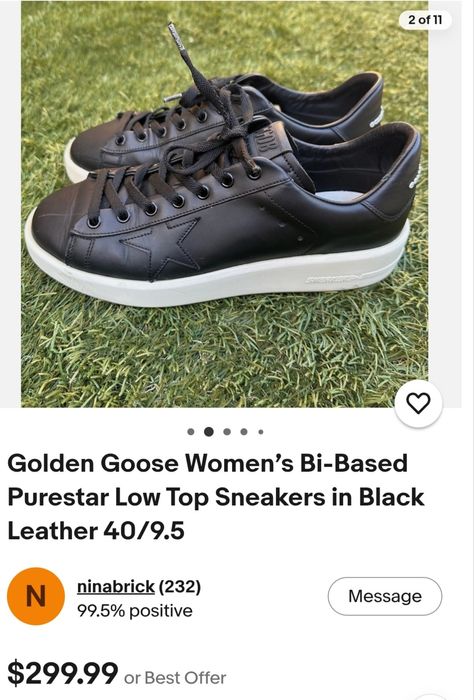 Golden goose womens bi based кроссовка оригинал Италия