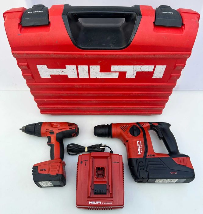 Hilti TE 6-A36 Акумулаторен перфоратор и Hilti SF 144-A винтоверт