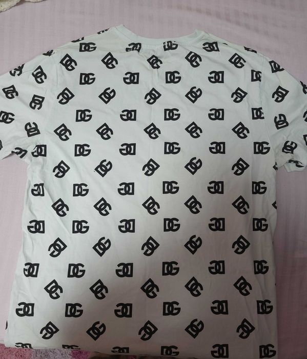 Dolce & Gabbana DG Monogram Printed T-Shirt Bărbați