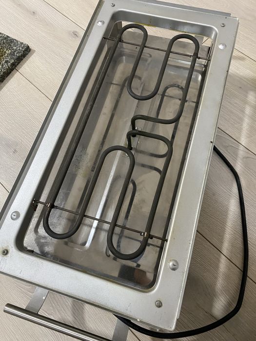 Gratar cu plita detasabila fara raclete