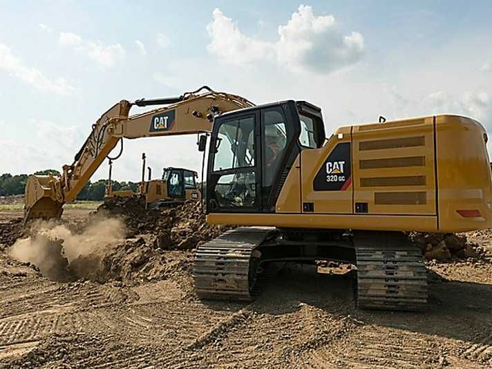 Гусеничный экскаватор CAT [320GX] 1м³