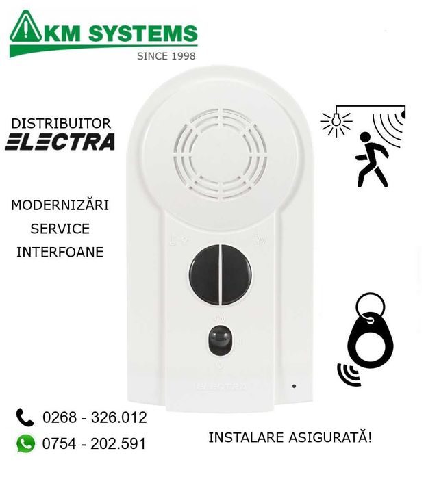 ELECTRA INTERFOANE blocuri/vile - instalari/service - control acces