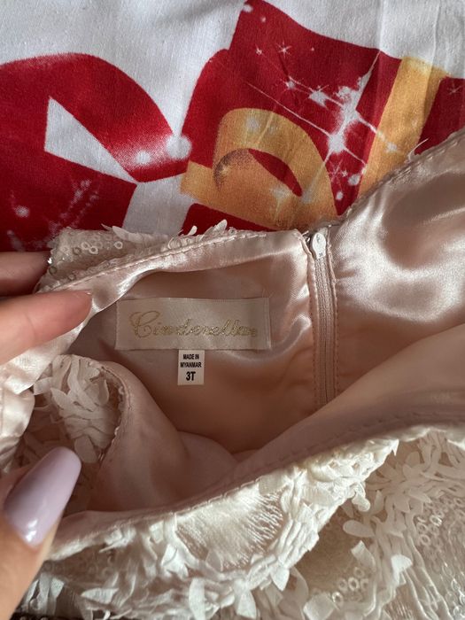 Елегантна рокля за 3 годишно момиченце