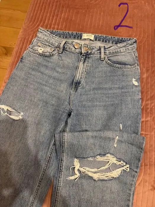 Дълги дънки mom fit