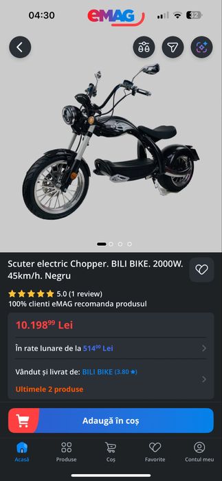 Scuter electric 2000w