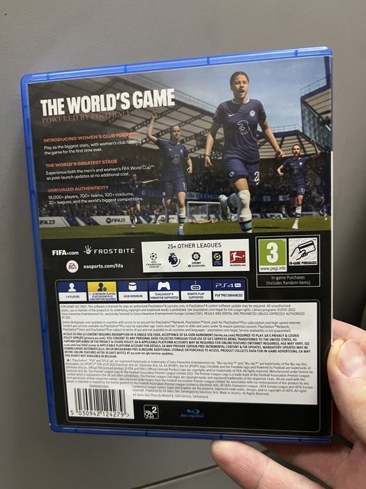 Фифа 23 диск для ps4 и ps5