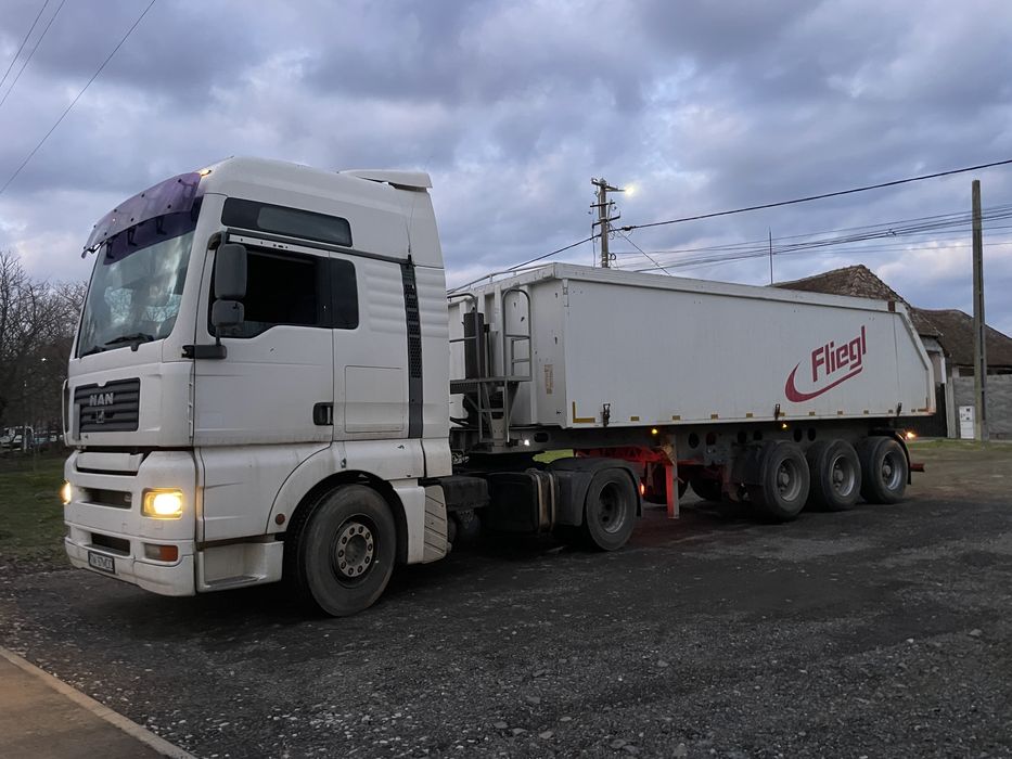 TGA EURO 5 Manual  semiremorca Fliegl