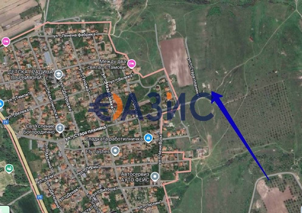 Продава се Парцел в с. Оброчище, Област Добрич - 3000 кв.м за 11 €/кв.м - Снимка #4