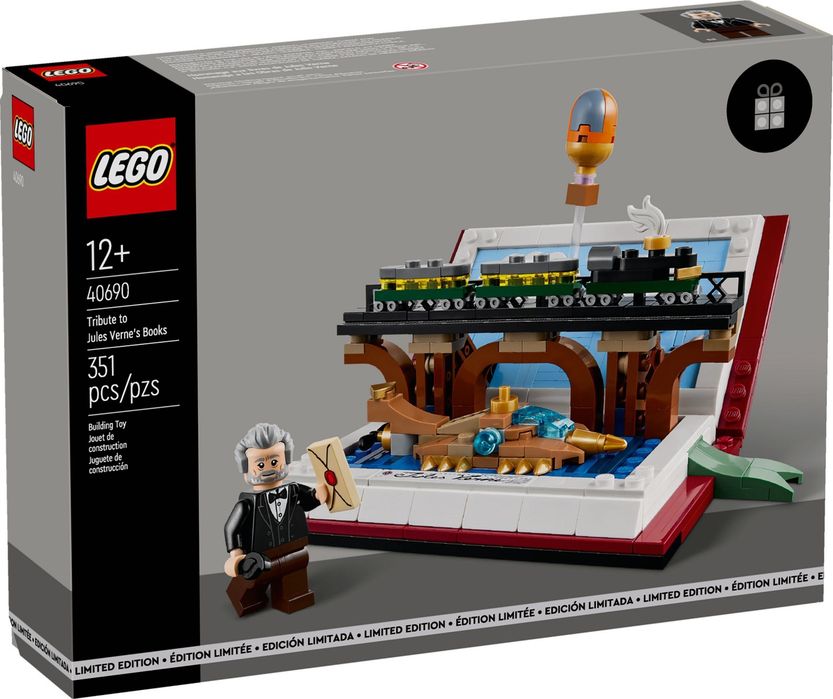 Lego 40690 - Tribute to Jules Verne's Books - Sigilat