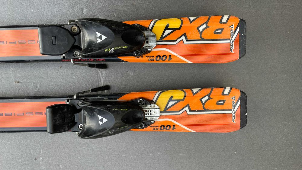 Skiuri carve copii Fischer RXJ- 100cm