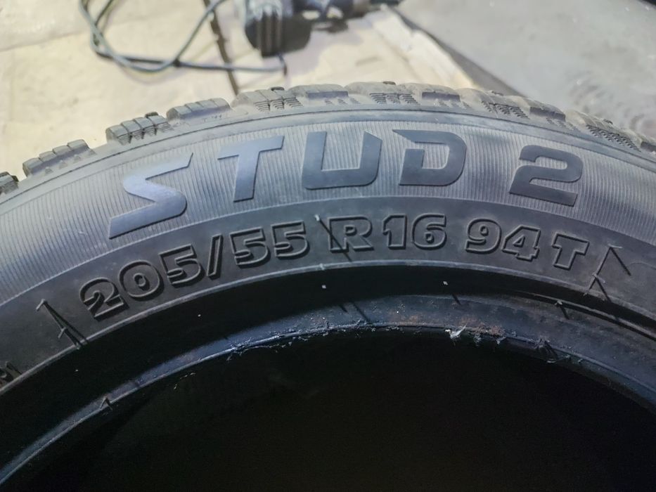 Продам 1 баллон зима, шипы  205/55*16